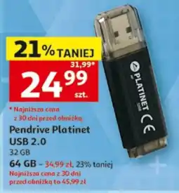Auchan Pendrive Platinet oferta