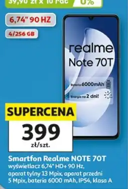 Auchan Smartfon Realme NOTE 70T oferta