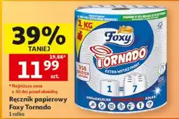 Auchan Ręcznik papierowy Foxy Tornado oferta