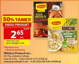 Auchan Winiary Pomysł na Kurczak oferta