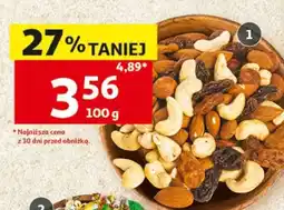 Auchan Mieszanka orzechów i suszonych owoców oferta