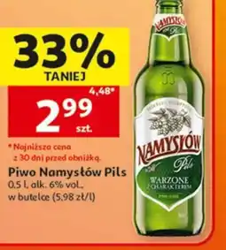 Auchan Piwo Namysłów Pils oferta