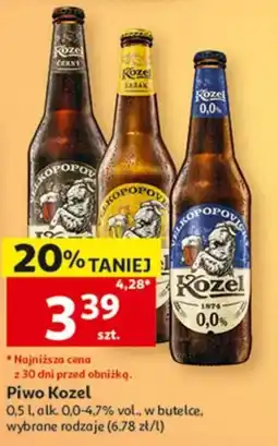 Auchan Piwo Kozel oferta