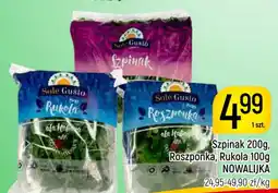 Delikatesy Piotruś Pan Sole Gusto Szpinak, Sole Gusto Roszponka, Sole Gusto Rukola oferta