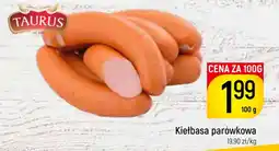 Delikatesy Piotruś Pan Kiełbasa parówkowa Taurus oferta