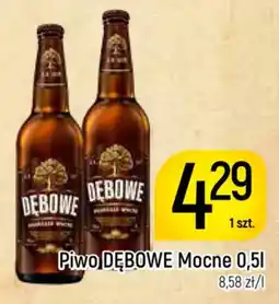 Delikatesy Piotruś Pan Piwo DĘBOWE Mocne oferta