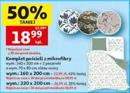 Auchan Komplet pościeli z mikrofibry oferta