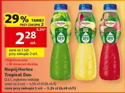 Auchan Napój Hortex Tropical Duo oferta