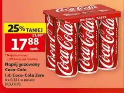 Auchan Napój gazowany Coca-Cola oferta
