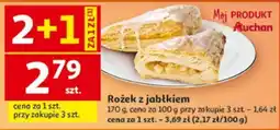 Auchan Rożek z jabłkiem oferta