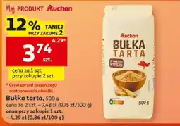 Auchan Bułka tarta oferta