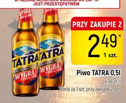 Delikatesy Piotruś Pan Piwo TATRA oferta