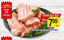 Delikatesy Piotruś Pan Żeberka wieprzowe trójkąty oferta