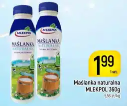 Delikatesy Piotruś Pan Maślanka naturalna MLEKPOL oferta