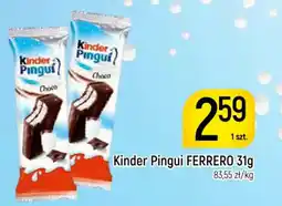 Delikatesy Piotruś Pan Kinder Pinguí Choco oferta