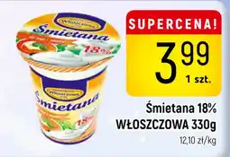 Delikatesy Piotruś Pan Śmietana 18% Włoszczowa oferta