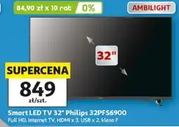 Auchan Smart LED TV 32" Philips 32PFS6900 oferta