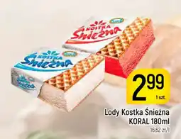 Delikatesy Piotruś Pan Lody Kostka Śnieżna KORAL oferta