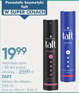 SuperPharm Taft lakiery do włosów oferta
