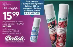 SuperPharm Batiste suche szampony do włosów oferta