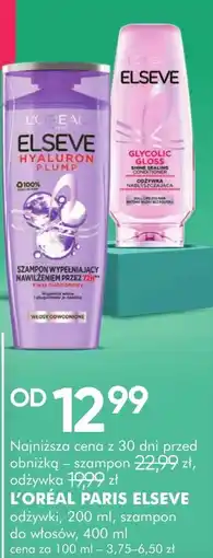 SuperPharm L'Oréal Paris Elseve odżywki oferta