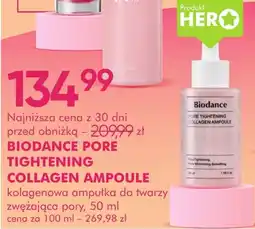 SuperPharm Biodance Pore Tightening Collagen Ampoule oferta