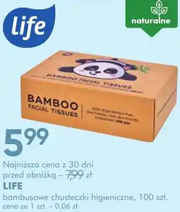 SuperPharm LIFE bambusowe chusteczki higieniczne oferta