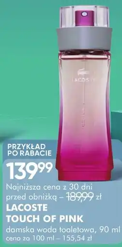 SuperPharm Lacoste Touch of Pink oferta