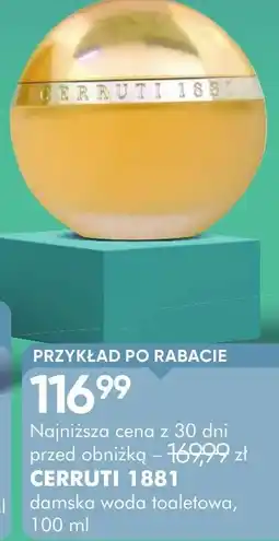 SuperPharm CERRUTI 1881 damska woda toaletowa oferta