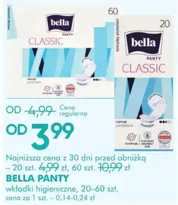 SuperPharm Bella Panty wkładki higieniczne oferta
