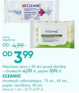 SuperPharm Cleanic chusteczki odświeżające oferta