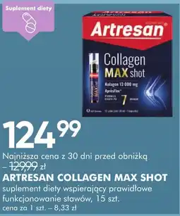 SuperPharm Artresan Collagen Max Shot oferta