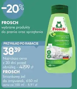 SuperPharm FROSCH limonkowy żel do zmywarek oferta