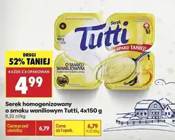 Biedronka Serek wanilia Tutti oferta