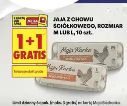 Biedronka Jaja kl. l Moja Kurka oferta