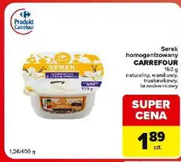 Globi Serek brzoskwinia Carrefour oferta