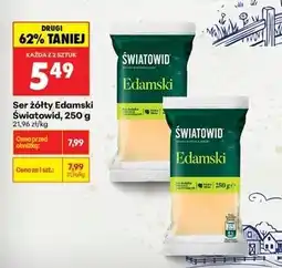 Biedronka Ser edamski Światowid oferta