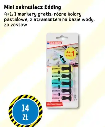 Mini zakreślacze Edding