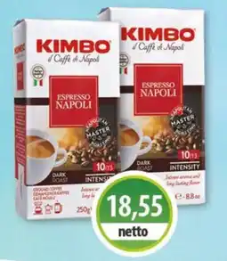DUO-TES Kimbo Espresso Napoli oferta