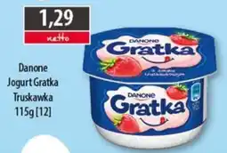 DUO-TES Danone Jogurt Gratka Truskawka oferta