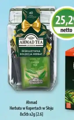 DUO-TES Ahmad Herbata w Kopertach w Słoju oferta