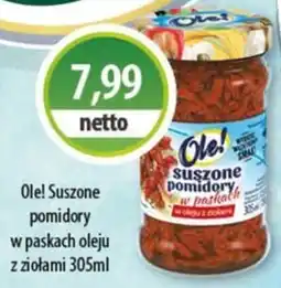DUO-TES Ole! Suszone pomidory w paskach oleju z ziołami oferta