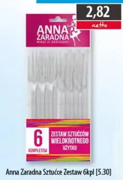 DUO-TES Anna Zaradna Sztućce Zestaw 6kpl oferta