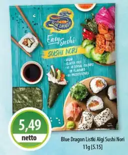 DUO-TES Blue Dragon Listki Algi Sushi Nori oferta
