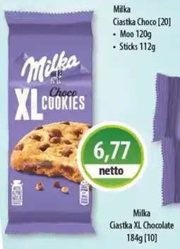 DUO-TES Milka Ciastka Choco oferta