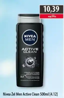 DUO-TES Nivea Žel Men Active Clean oferta
