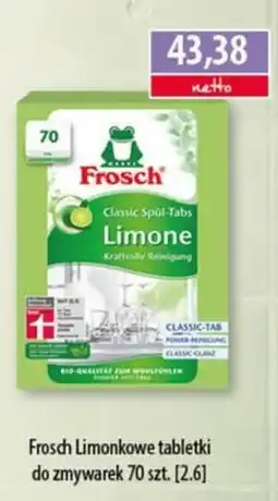 DUO-TES Frosch Limonkowe tabletki do zmywarek oferta