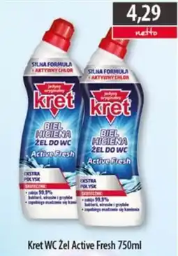 DUO-TES Kret WC Żel Active Fresh oferta
