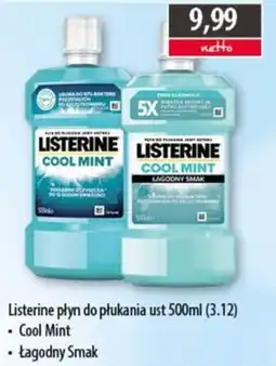 DUO-TES Listerine plyn do plukania ust Cool Mint oferta