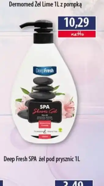 DUO-TES Deep fresh spa żel pod prysznic oferta